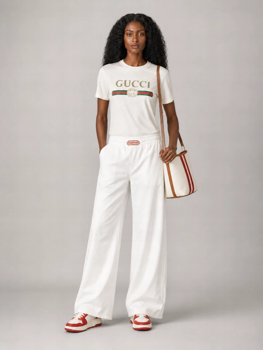 Ferragamo Leather And Suede Low-Top Sneakers