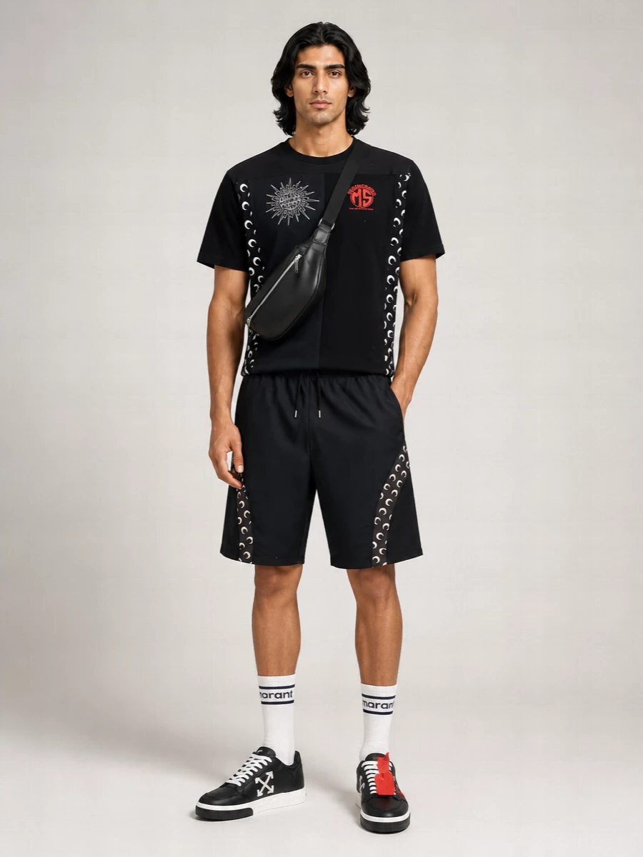 Marine Serre Cotton Printed T-Shirt