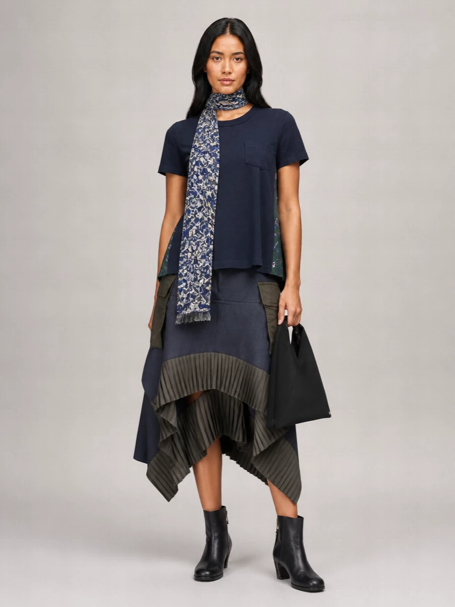 Sacai Cotton T-Shirt