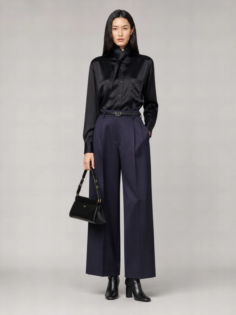 Darkpark Silk Satin Shirt