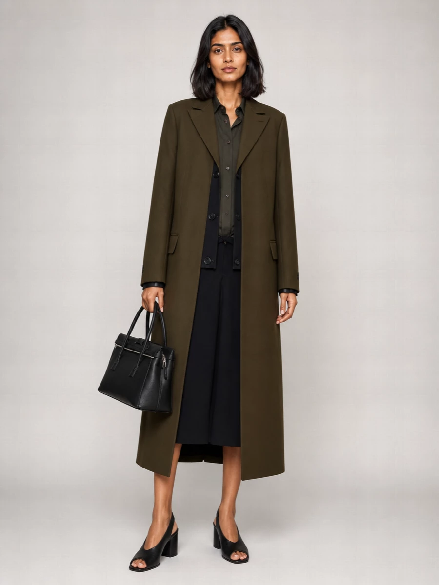 Mm6 Maison Margiela Single Breasted Coat