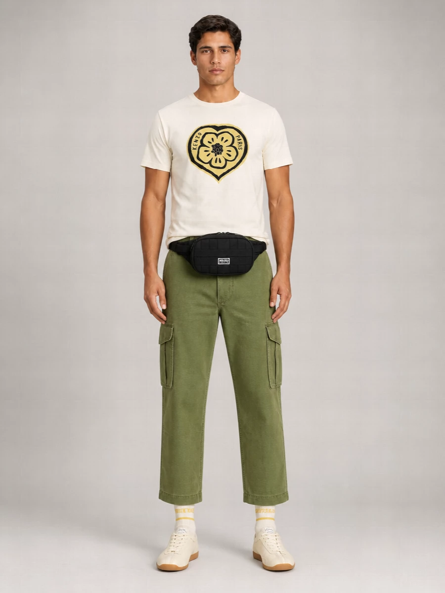 Kenzo Cotton Boke Heart T-Shirt