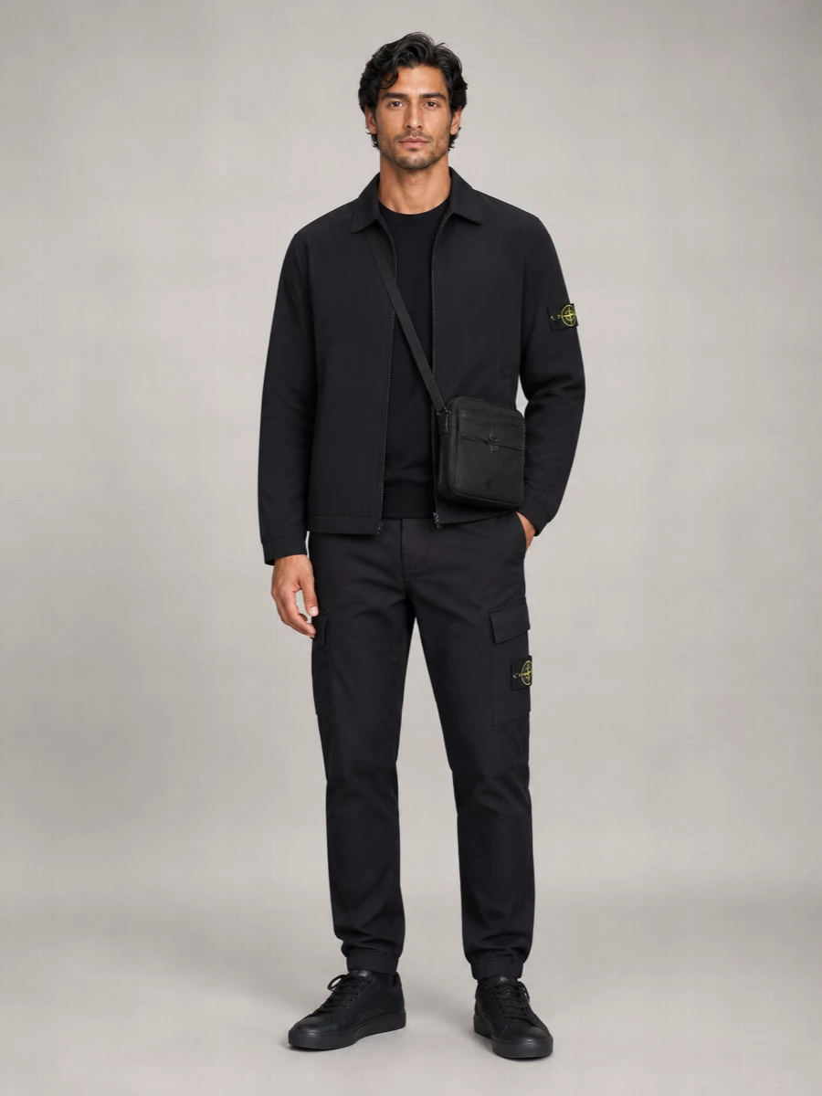Stone Island single breasted coat