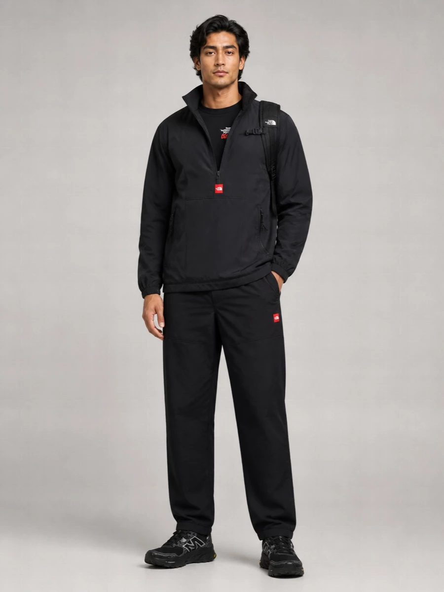 The North Face Nylon Logo-Patch Sport Jacket