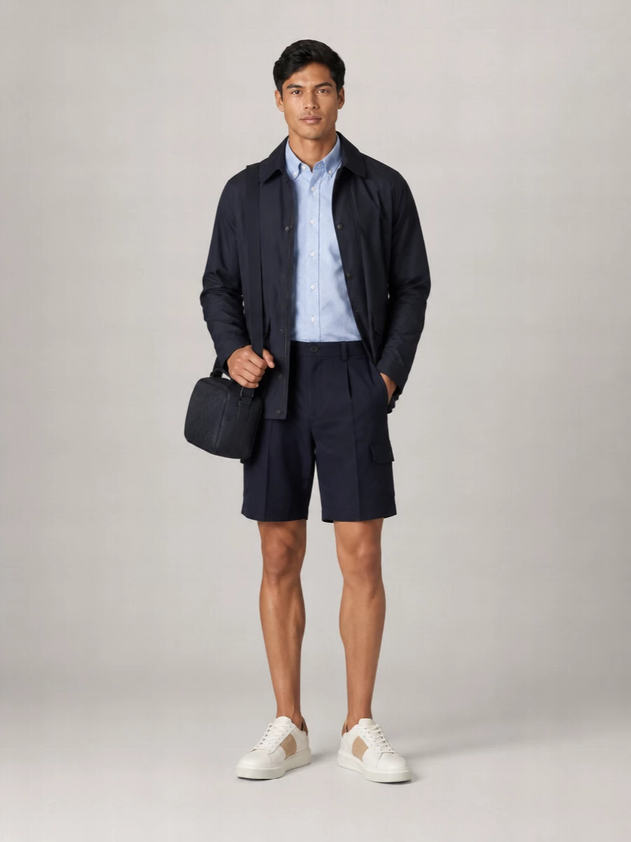 Barbour Waxed Cotton Biker Jacket