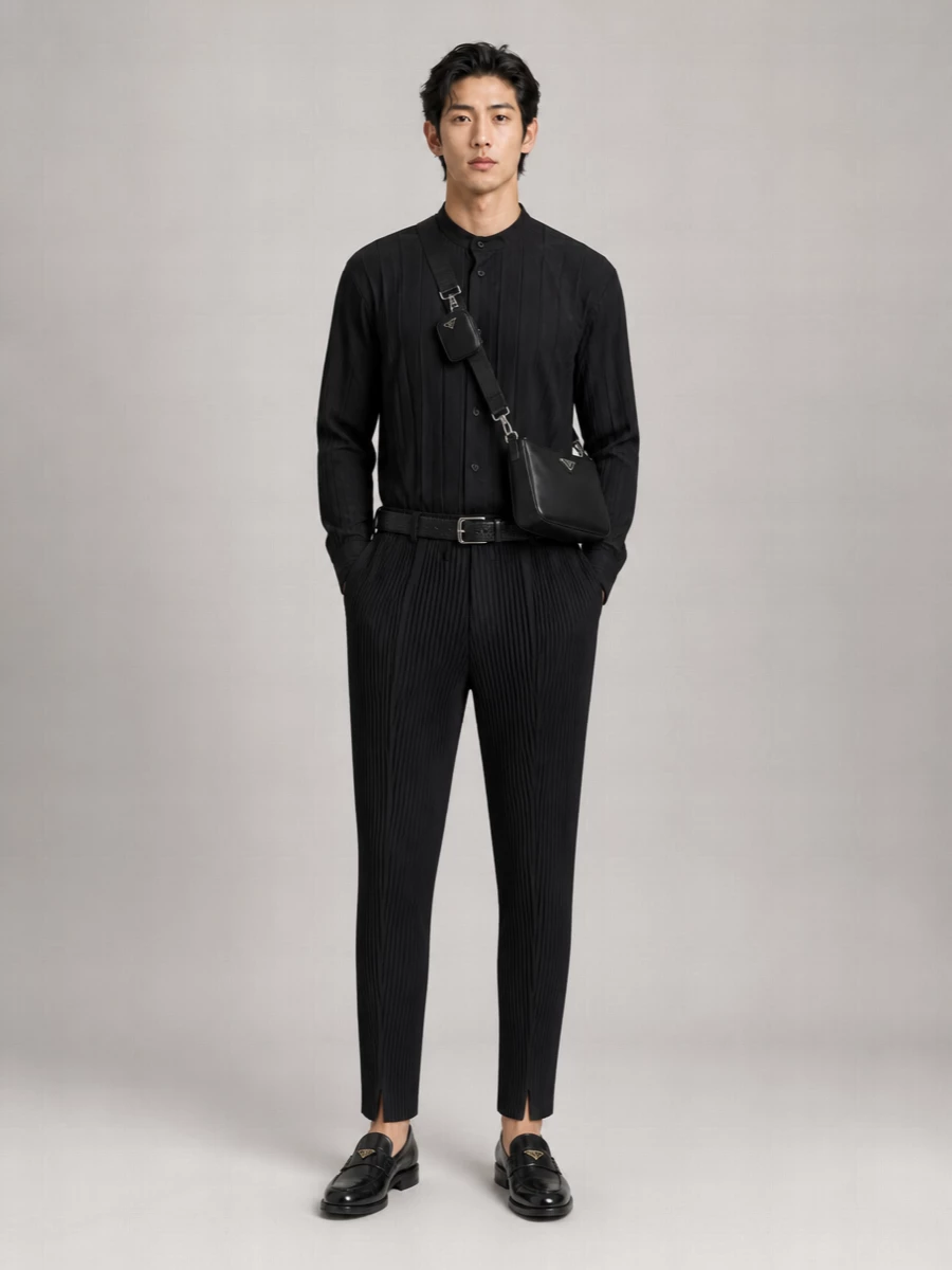 Homme Plisse Issey Miyake Tailored Pleats 1 Straight-Leg Trousers