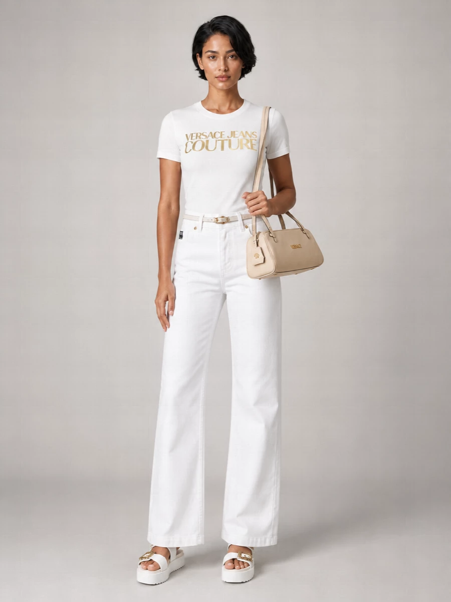 Versace Jeans Couture Wide-Leg Jeans