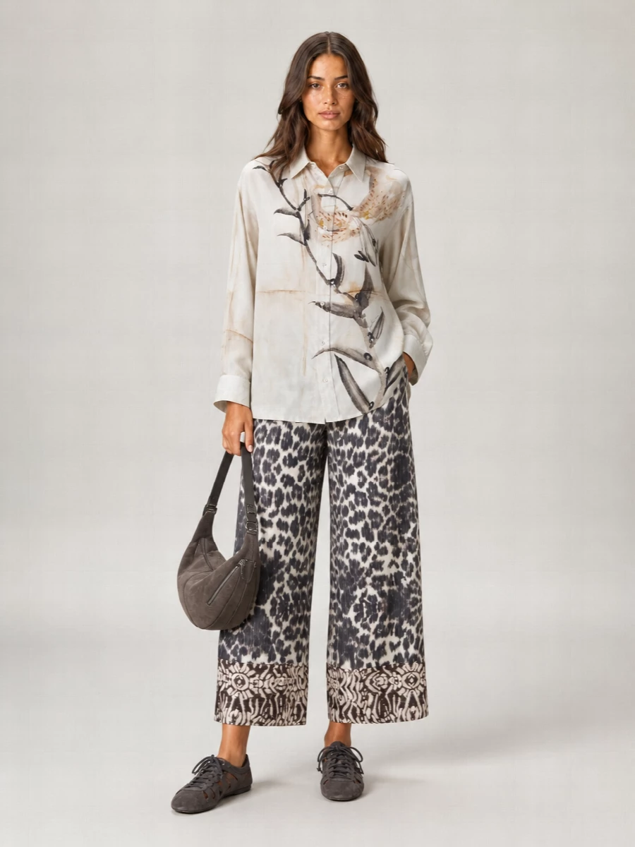 Pierre Louise Mascia Silk Fringe Scarf