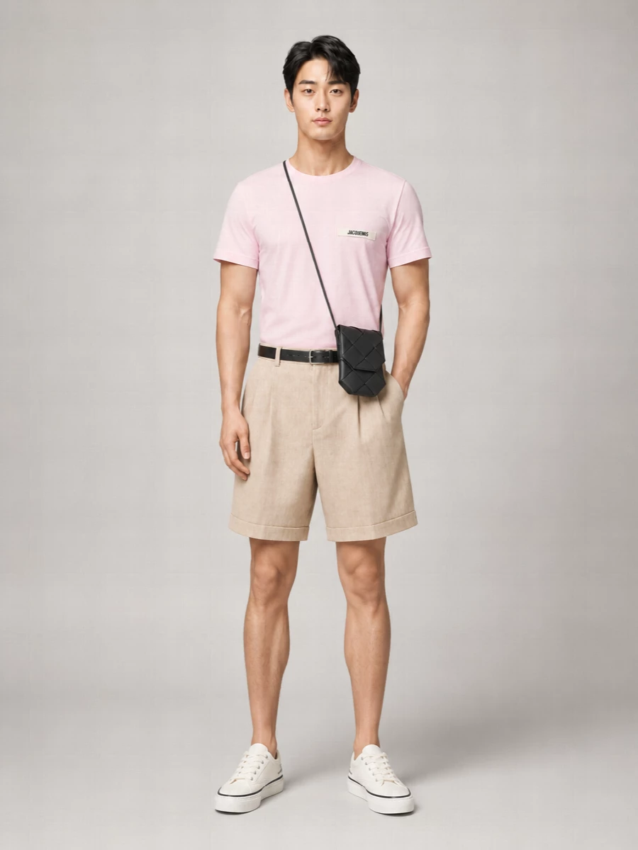 Jacquemus Cotton Logo Patch Short-Sleeve T-Shirt