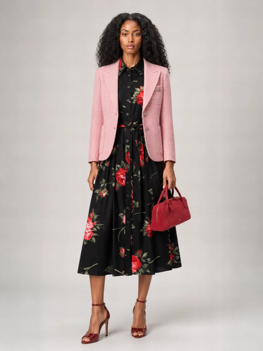 Alaïa Suede Shoulder Bag