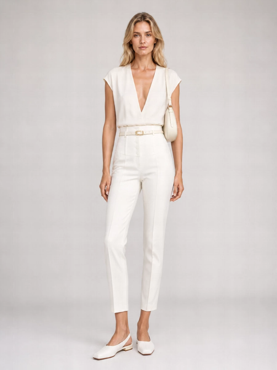 Entire Studios Deep V-Neck Tank Top