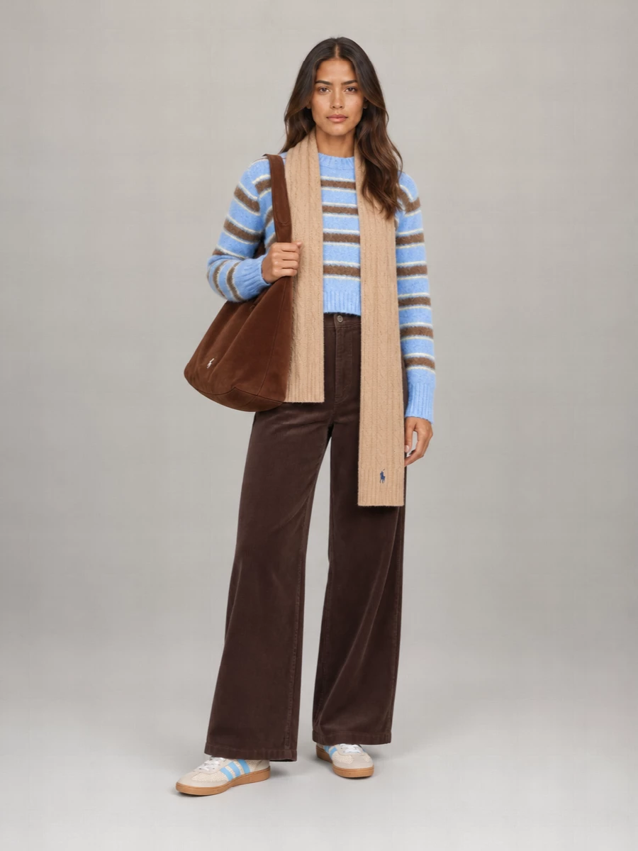Dunst alpaca wool embroidered sweater
