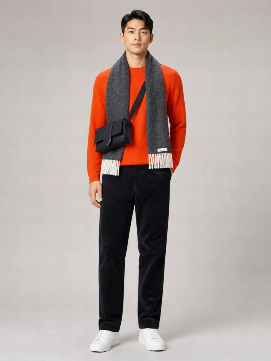 Comme Des Garçons Wool Crewneck Sweater