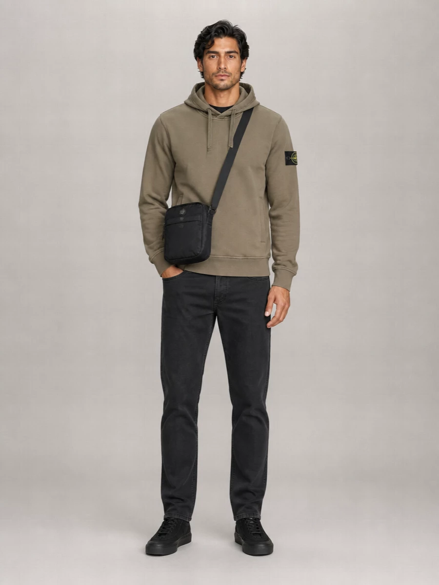 Stone Island Cotton Hooded Jacket