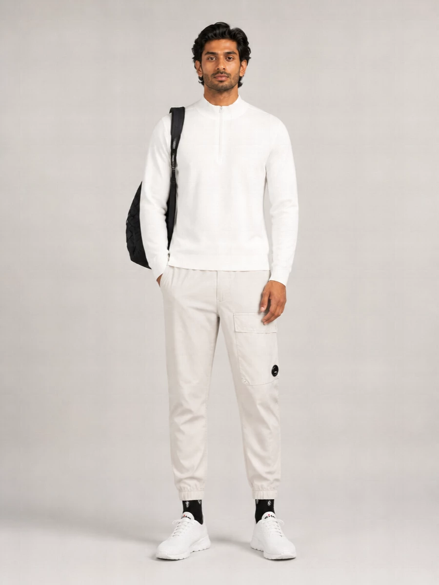 C.p. Company Half-Zip Sweater