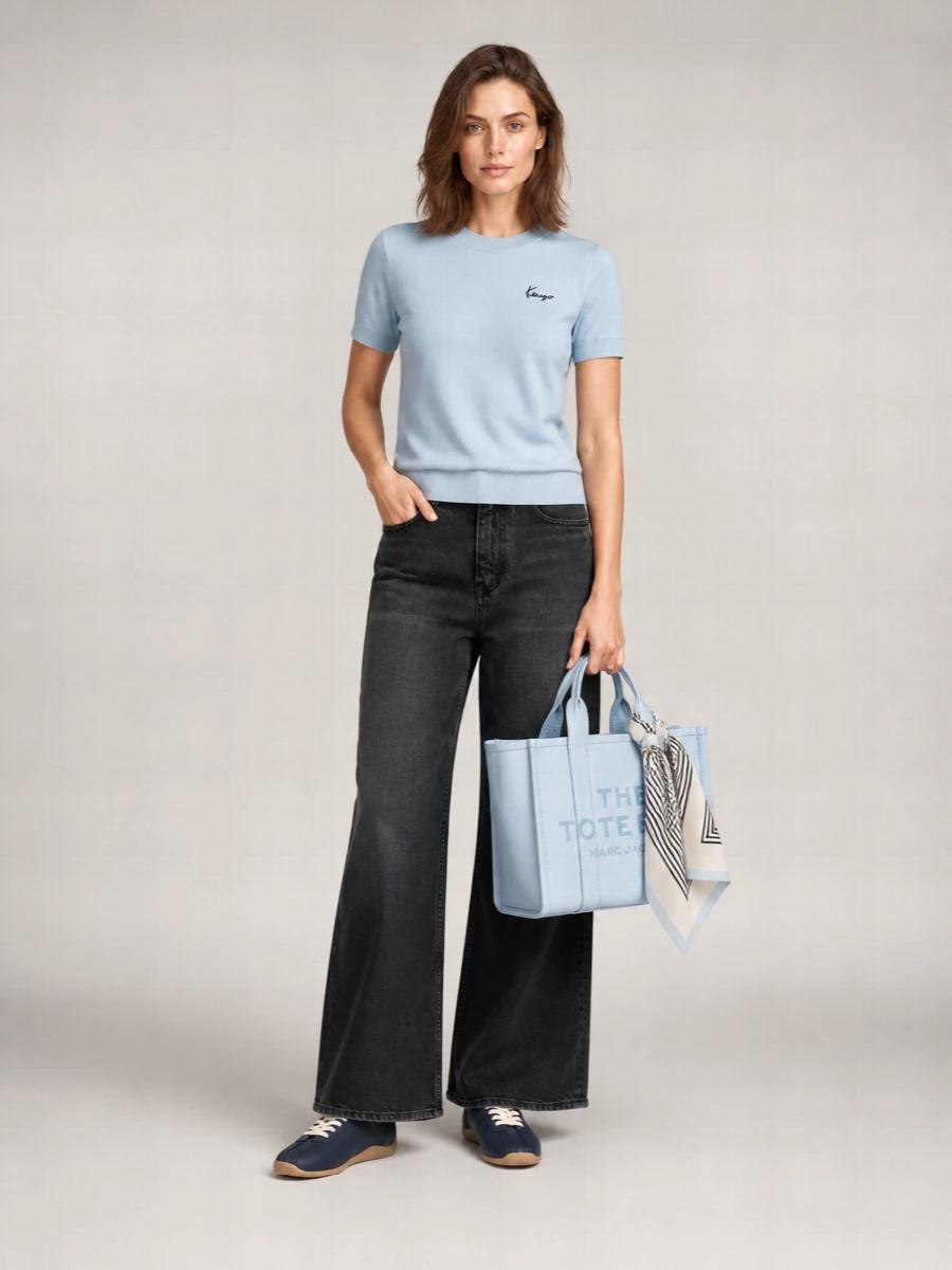 Kenzo Wool Long-Sleeve Knitted Top