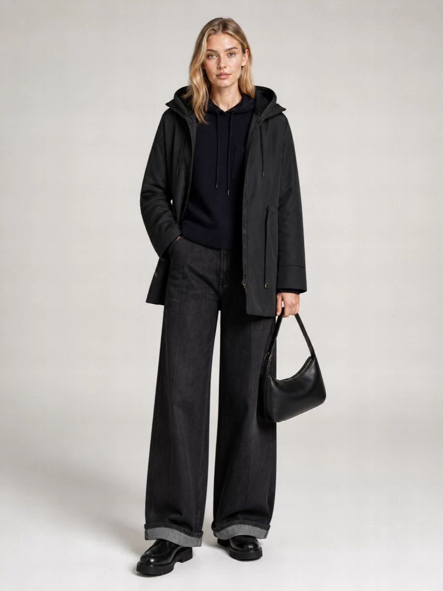 S Max Mara Camel Puffer Jacket
