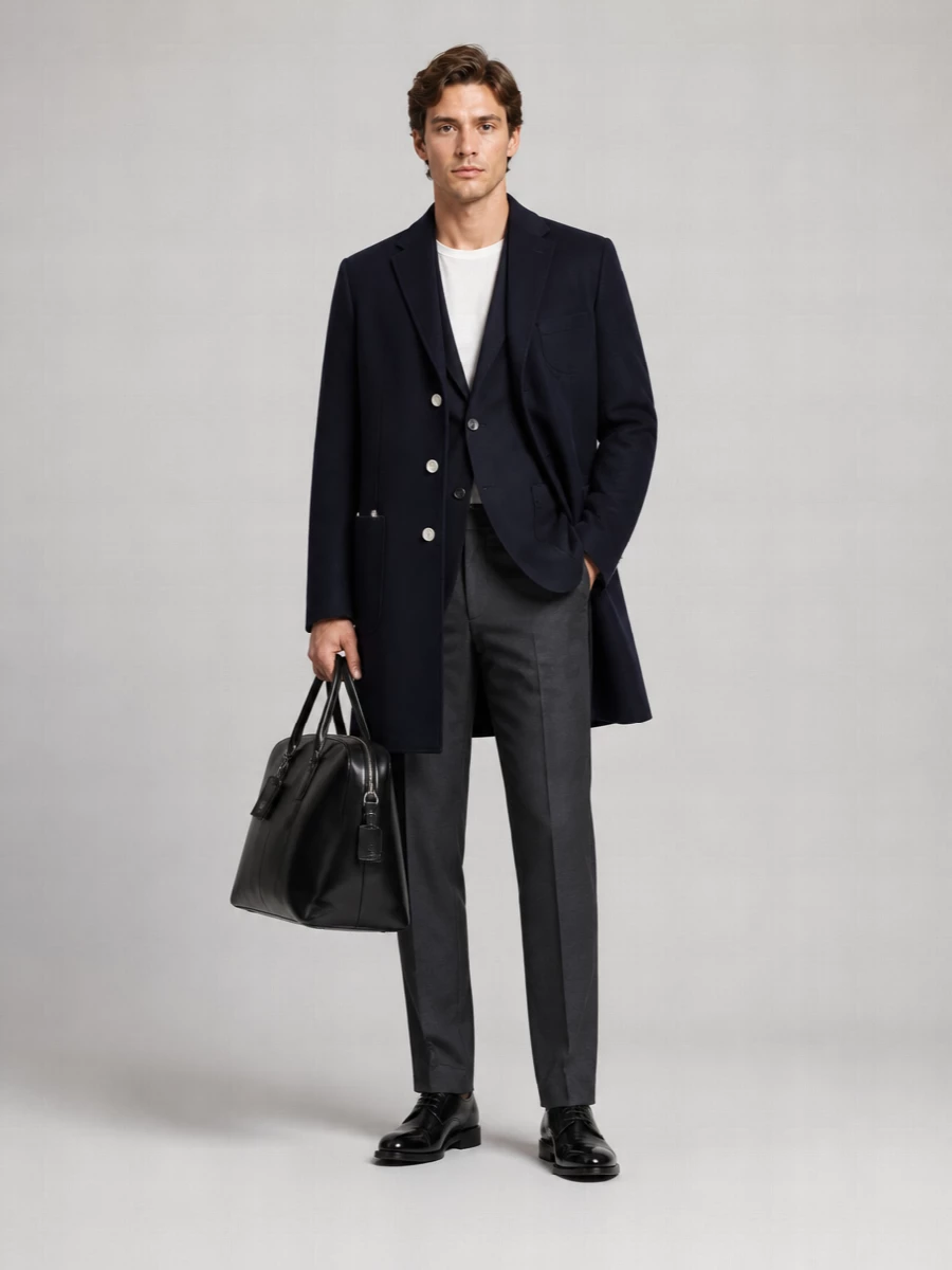 Christian Dior Single Breasted Coat