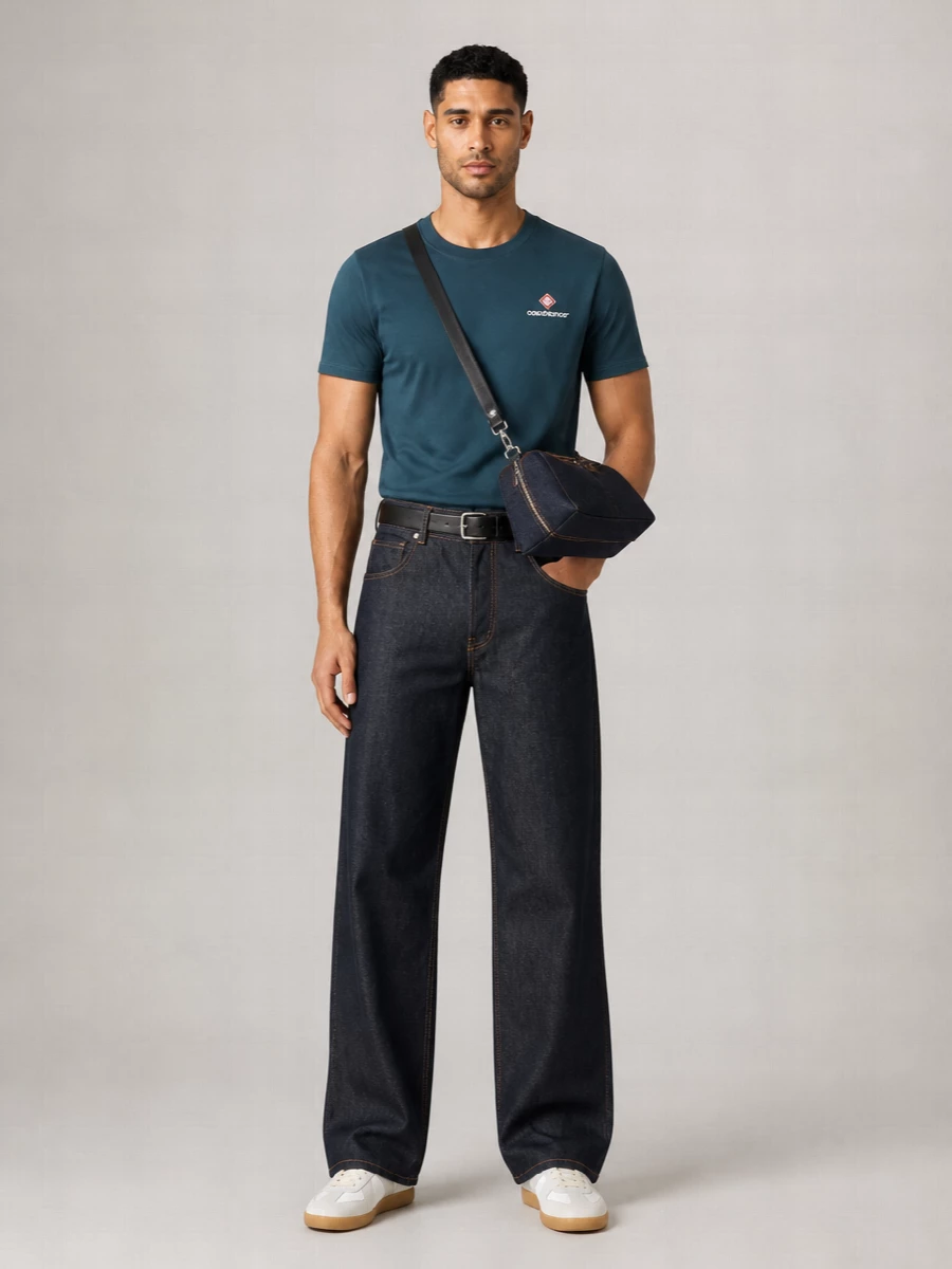 Casablanca baggy denim jeans