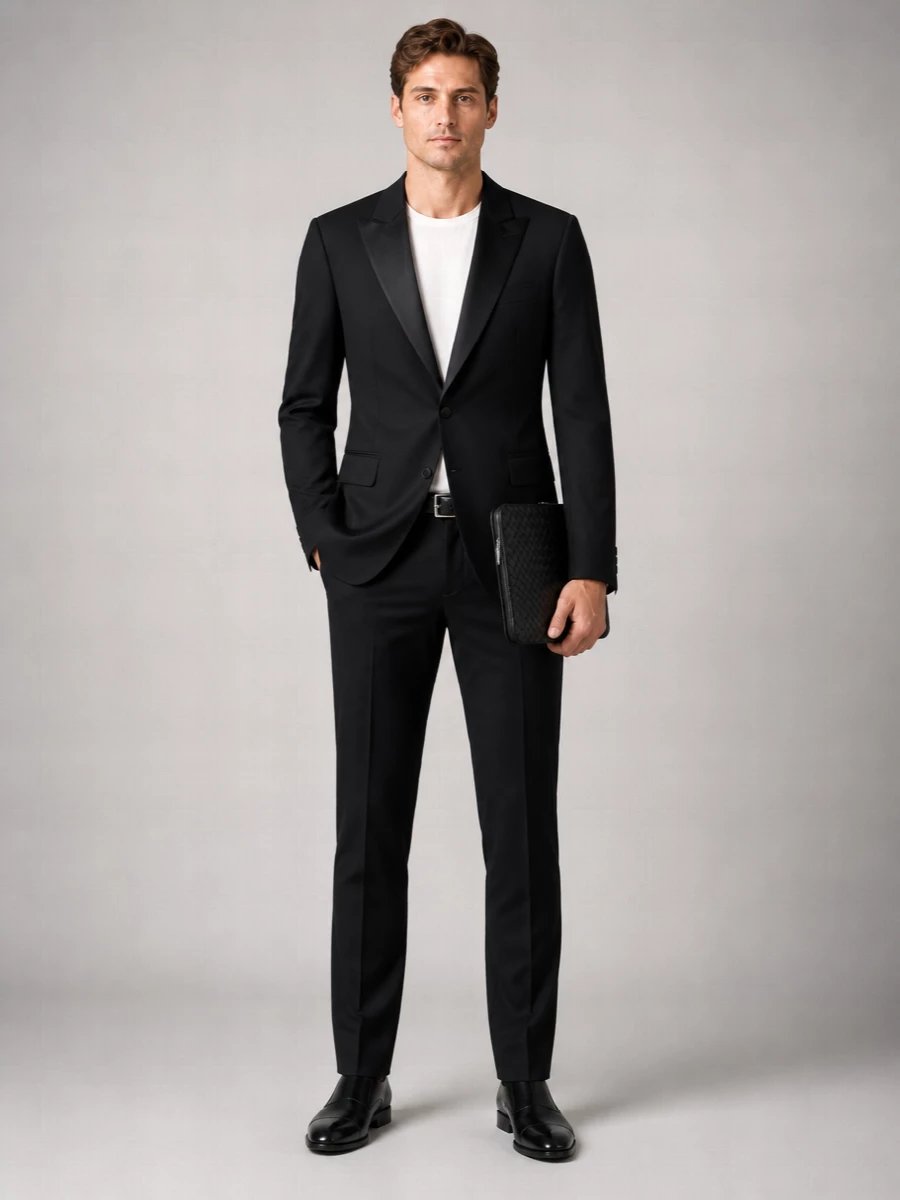 Lardini Regular-Fit Tuxedo Jacket