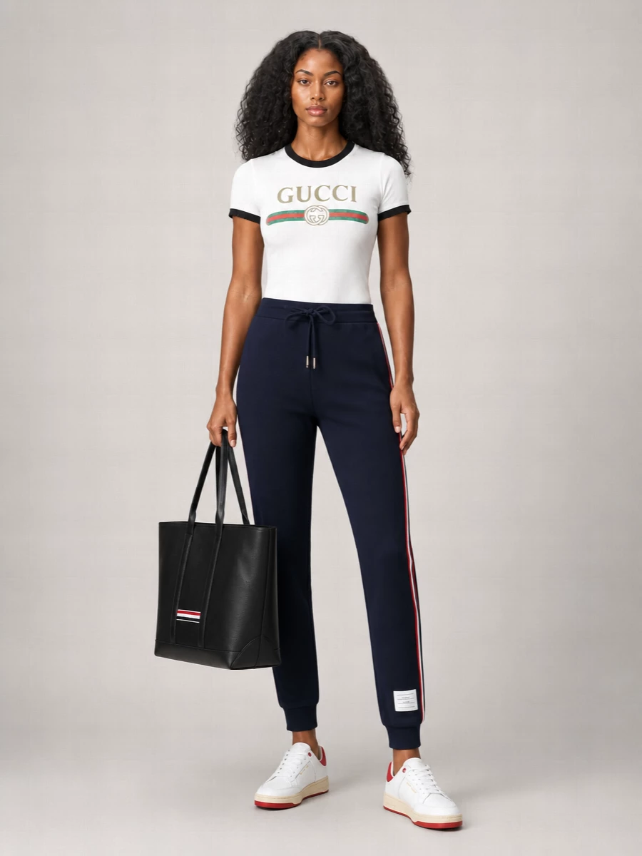Saint Laurent Leather Low-Top Sneakers