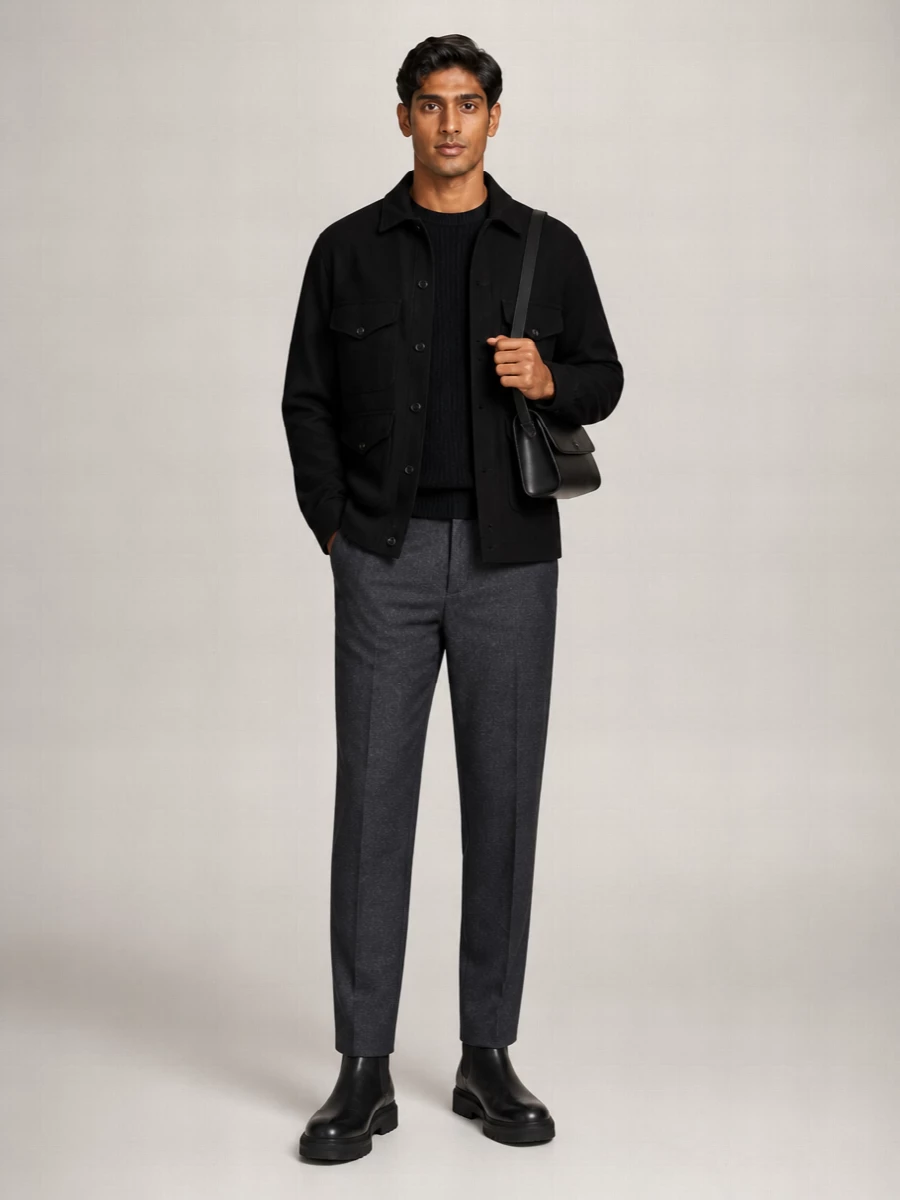 Jil Sander Leather Chelsea Boots