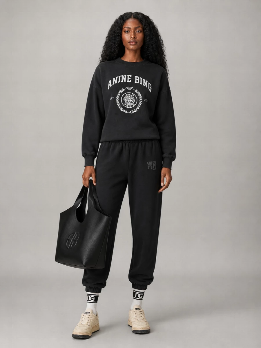Anine Bing cotton sweatshirt