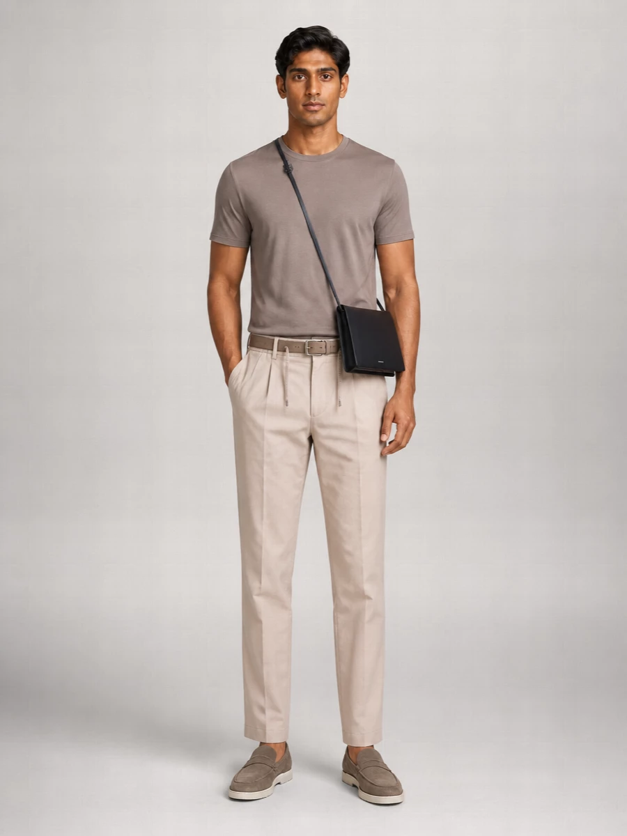 Herno Crepe De Chine Cotton T-Shirt