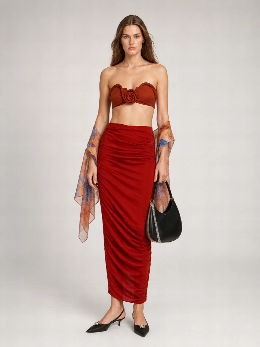 Magda Butrym Stretch Bikini Top