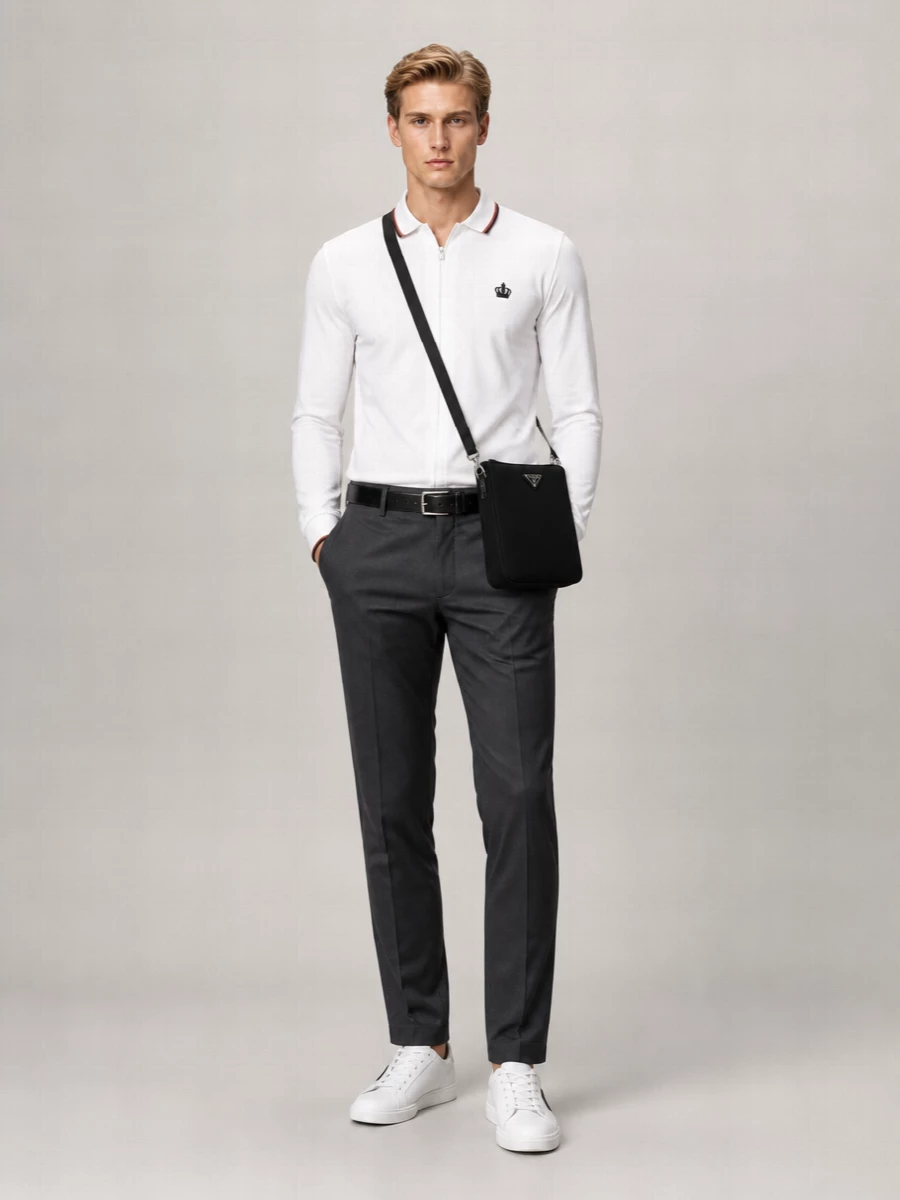 Dolce&Gabbana Zip Polo Shirt