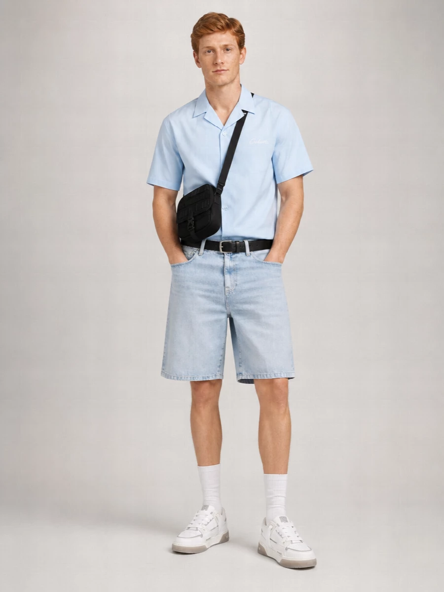 Carhartt Wip Loose-Fit Denim Shorts