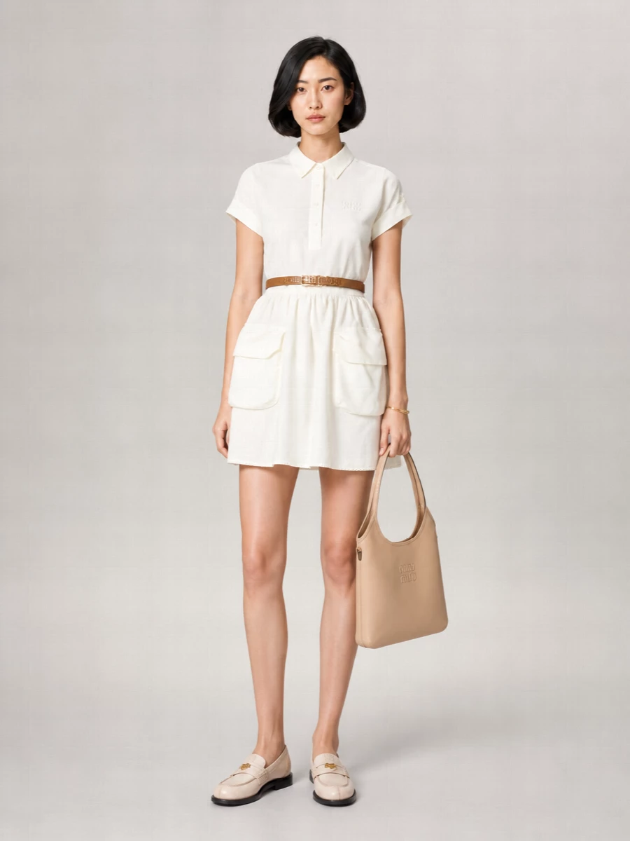 Miu Miu Leather Loafers