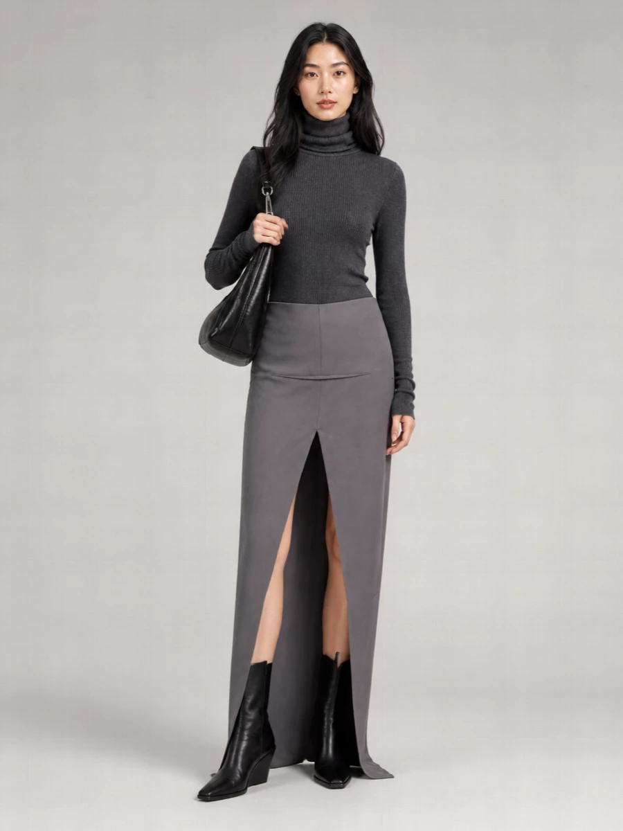 Rick Owens Leather Ankle Boots