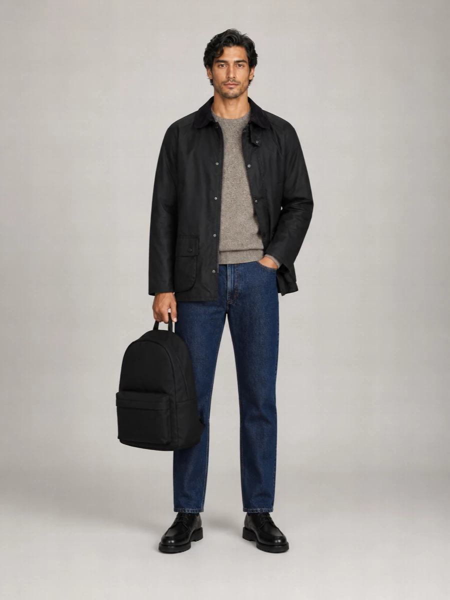 Barbour Waxed Cotton Lightweight Jacket