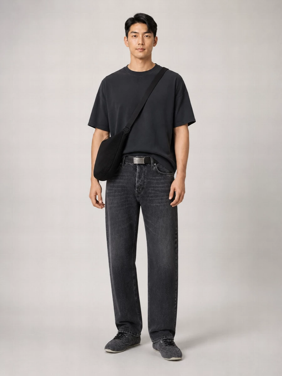 Haikure Straight-Leg Trousers