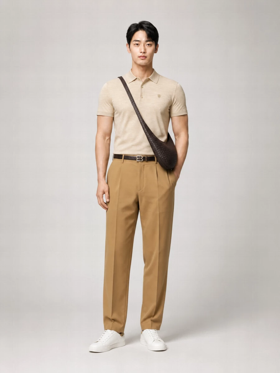 Burberry Wool Polo Shirt