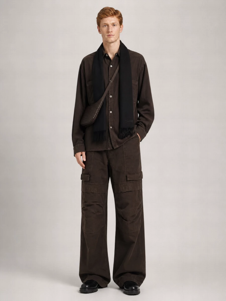 Rick Owens Drkshdw Cotton Long-Sleeve Shirt