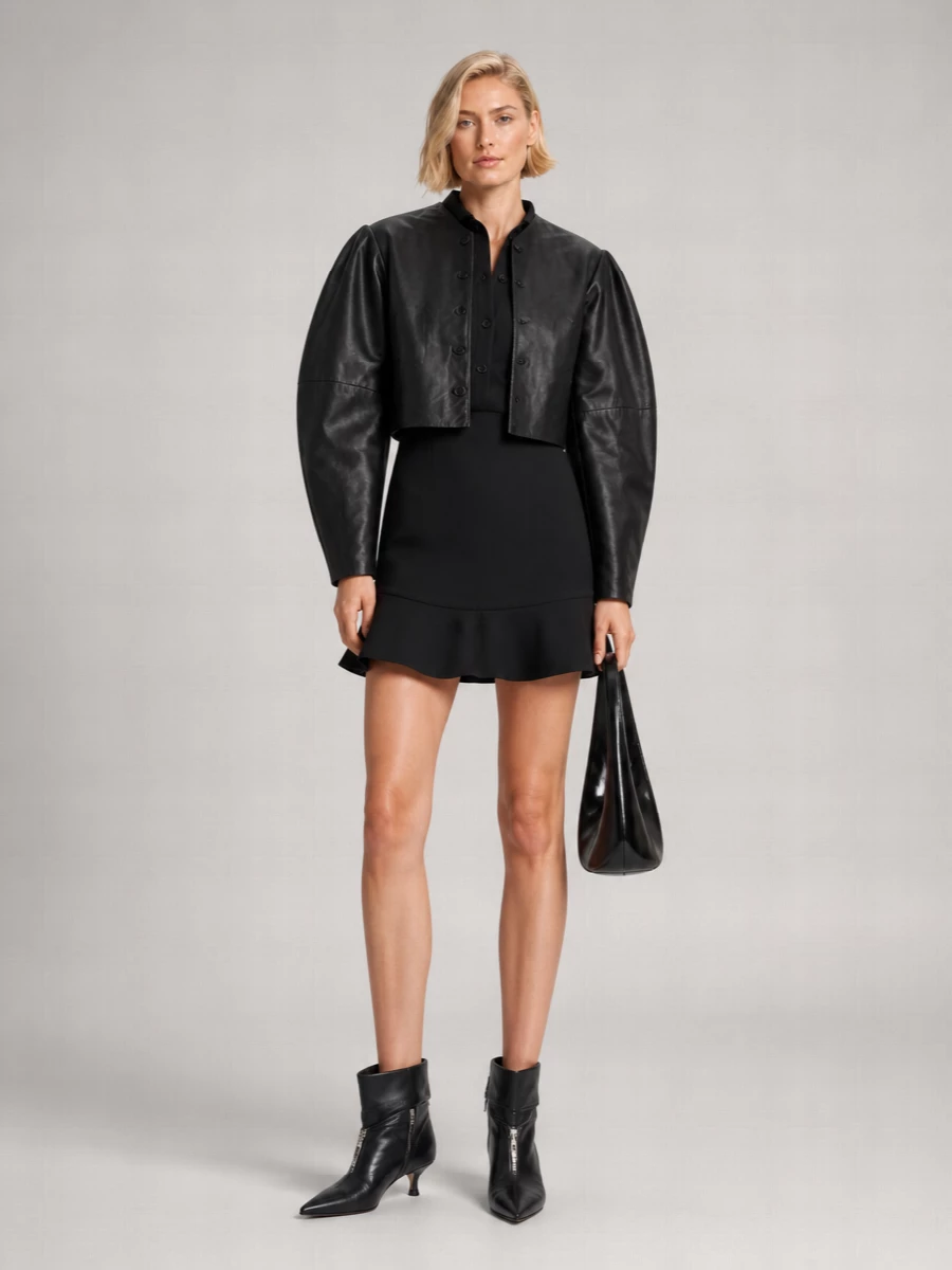 Rotate Leather Jacket