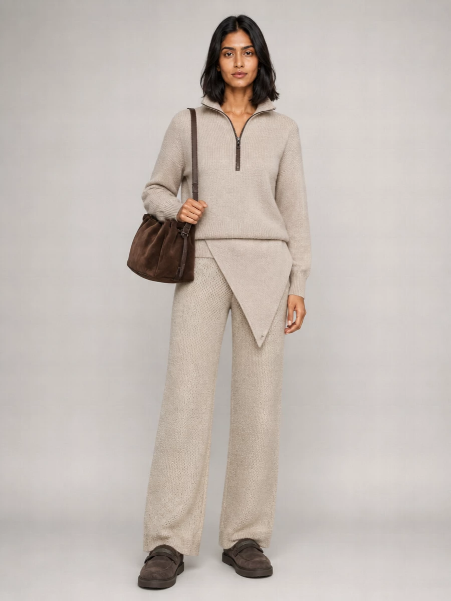 Brunello Cucinelli Suede Shearling-Lined Penny Loafers