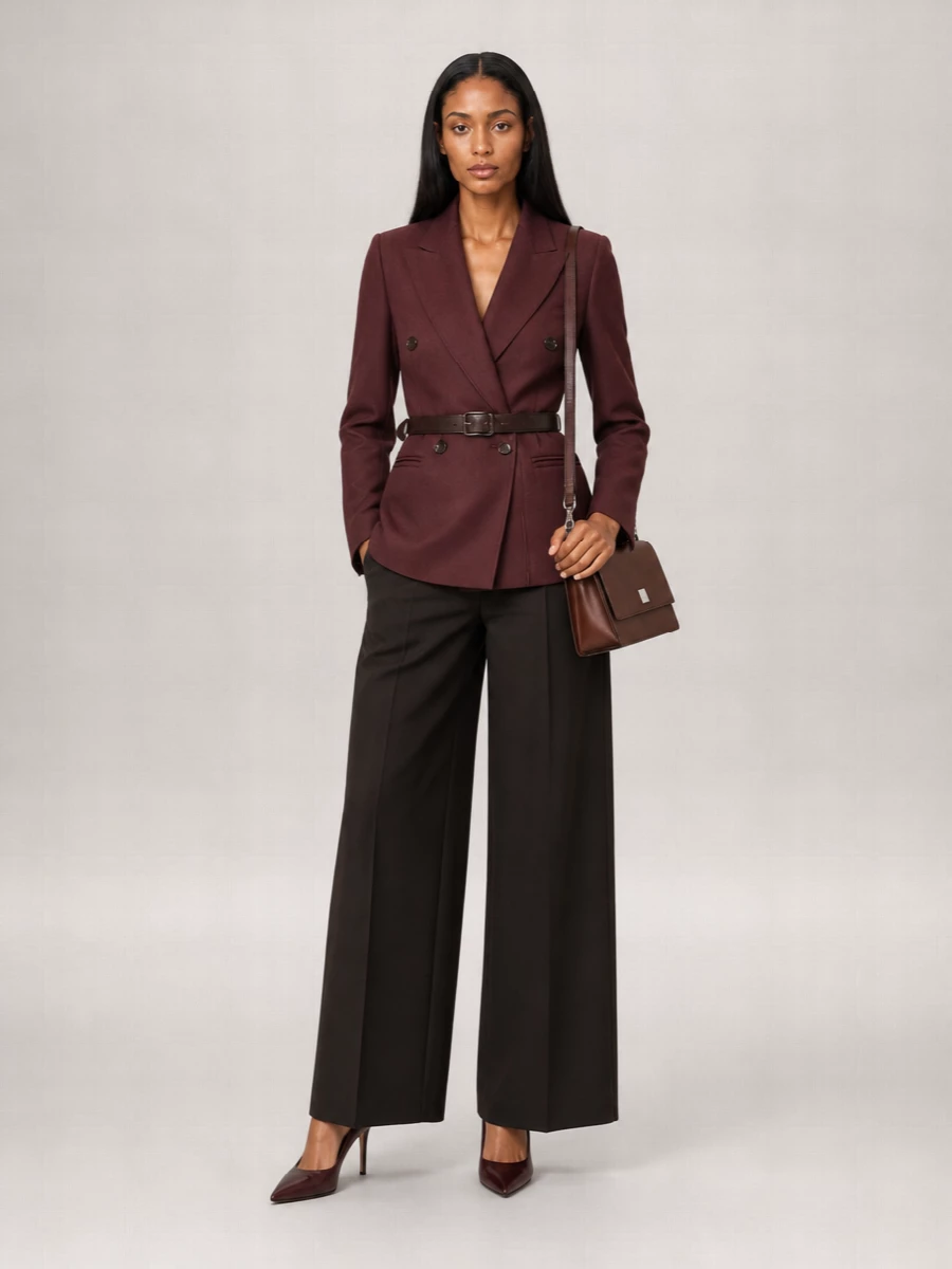 Max Mara wool double-breasted blazer