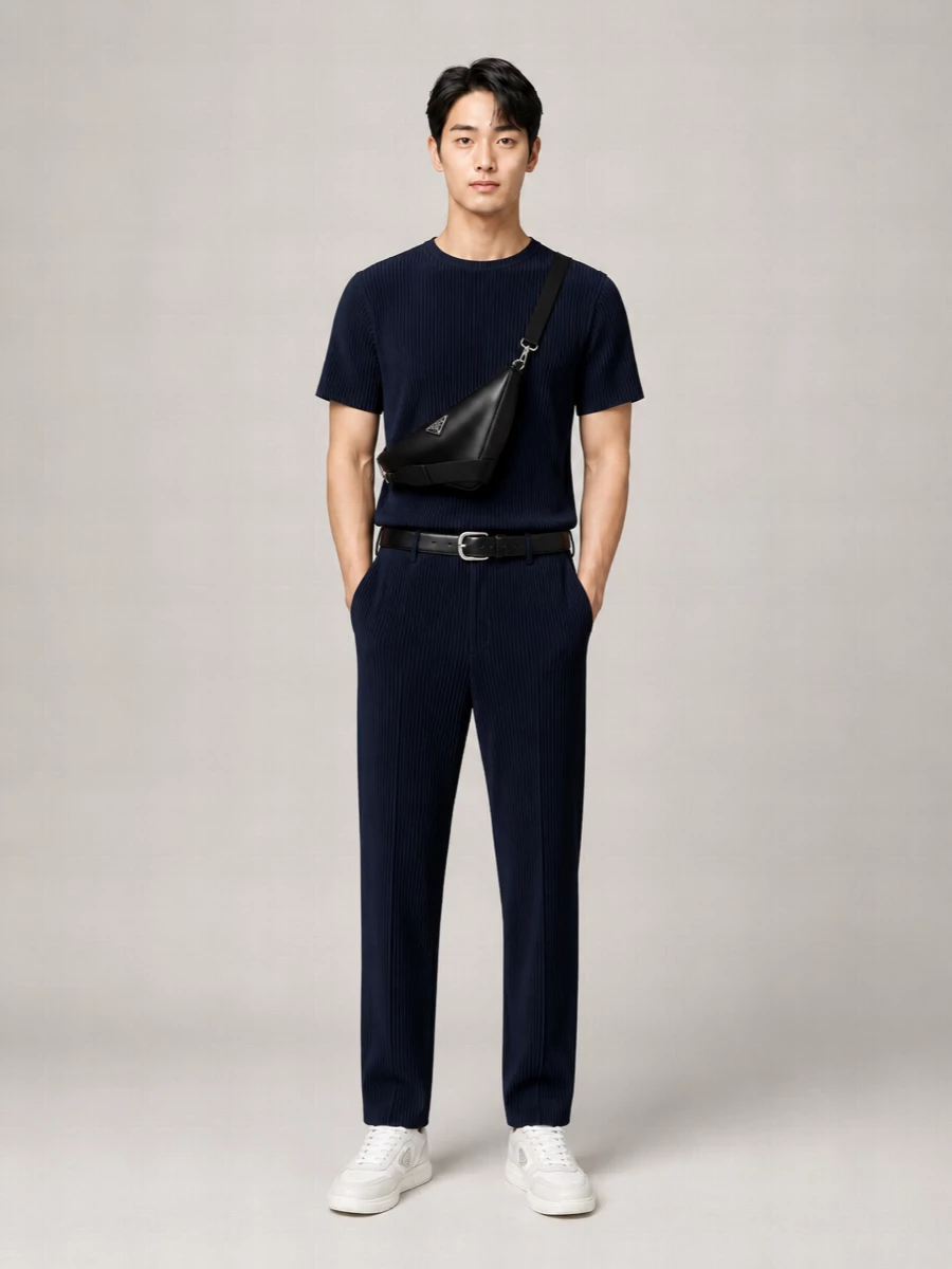 Homme Plisse Issey Miyake Pleated T-Shirt