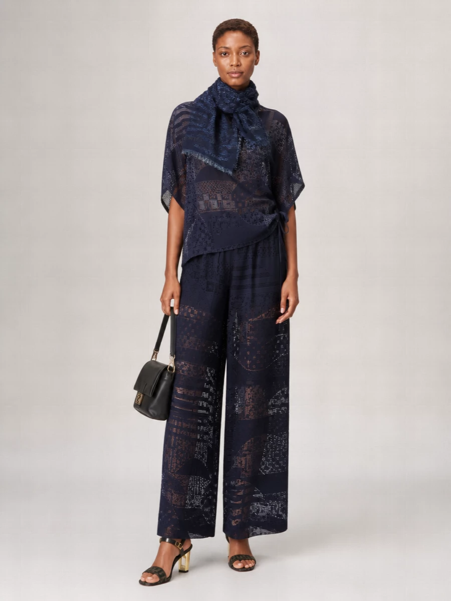 Fendi Wide-Leg Trousers