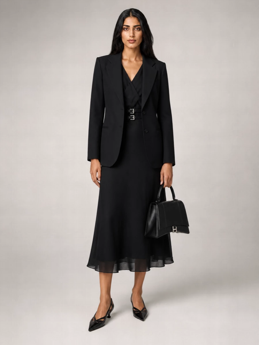 Prada Virgin Wool Single-Breasted Blazer