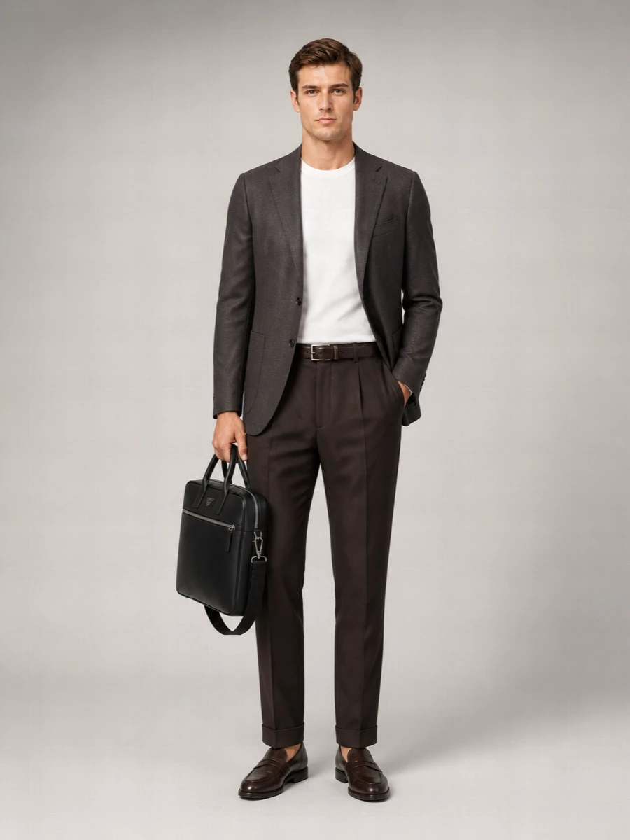 Pt Torino cashmere wool single breasted suit