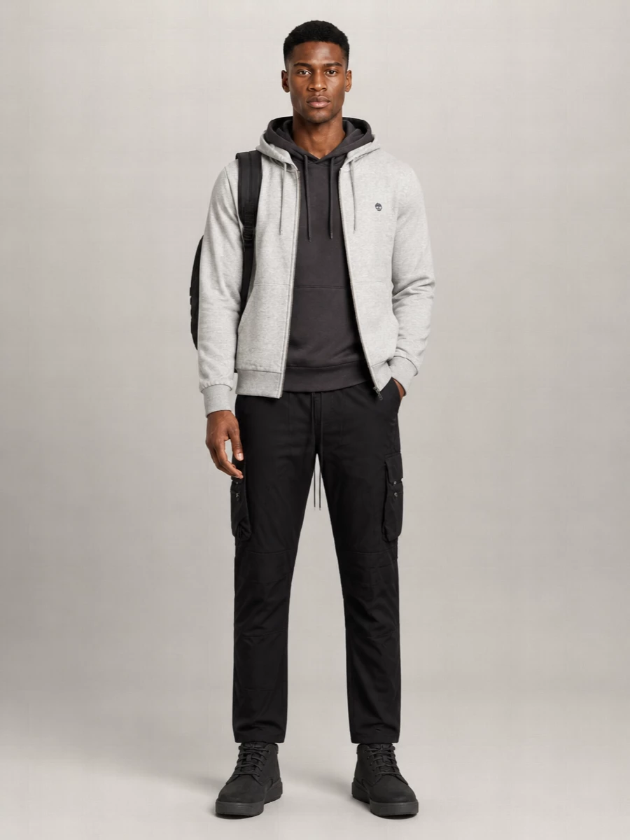 Timberland Cotton Hooded Jacket