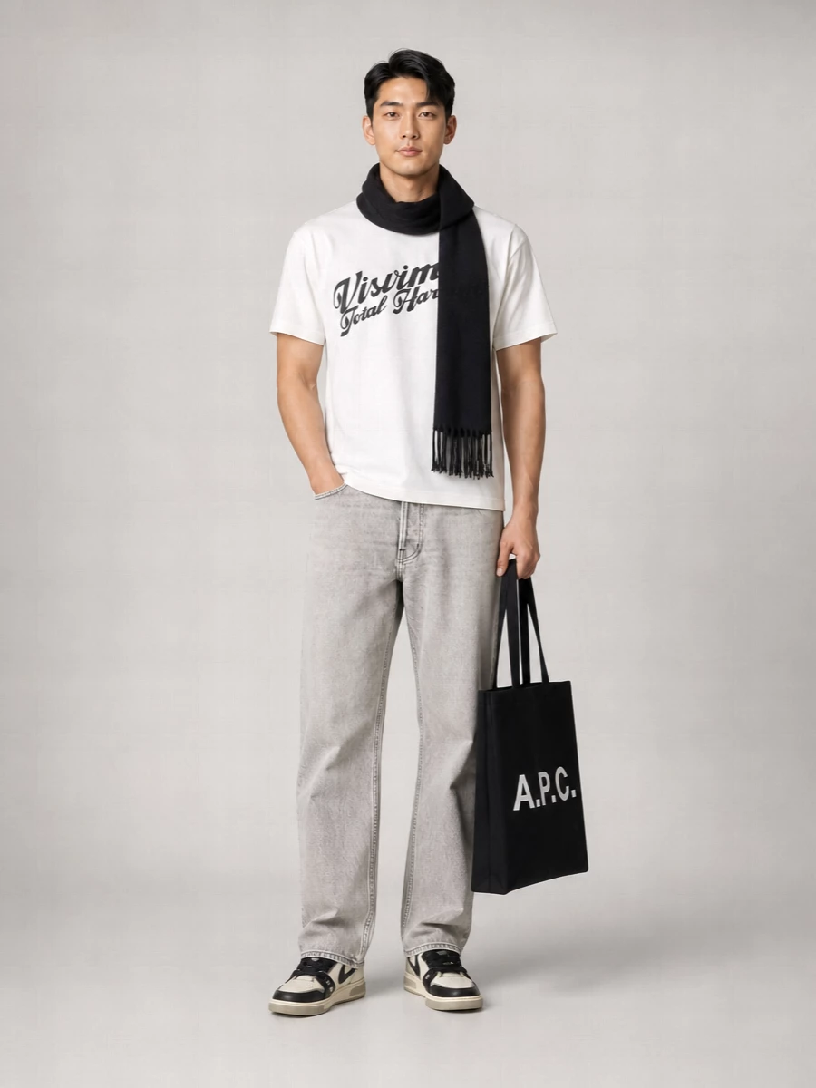 Visvim Cotton Oversized Printed Short-Sleeve T-Shirt
