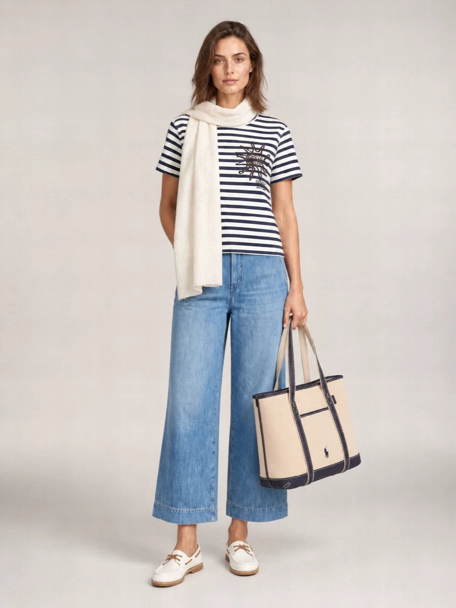 Weekend Max Mara Striped Cotton Jersey T-Shirt