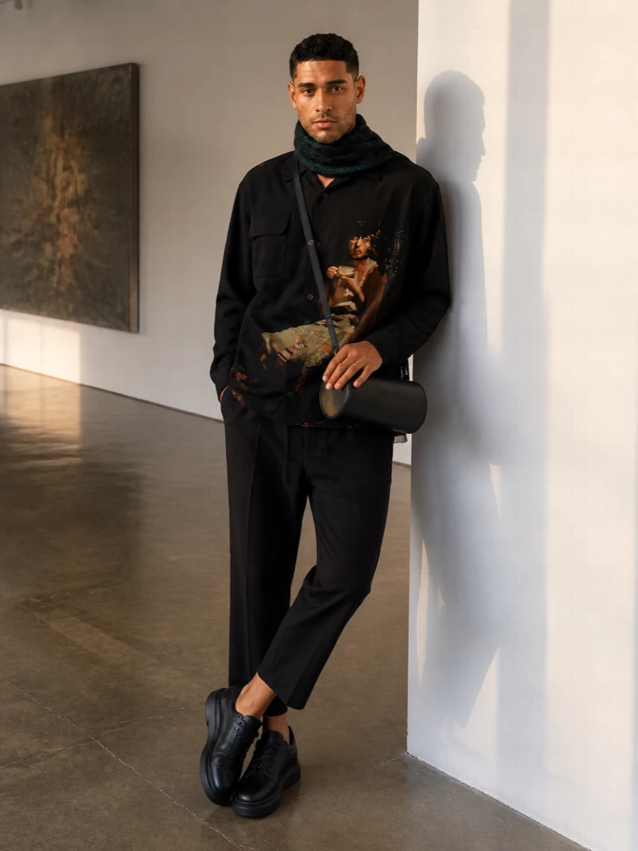 Undercover shirt uma wang trousers mcqueen sneakers