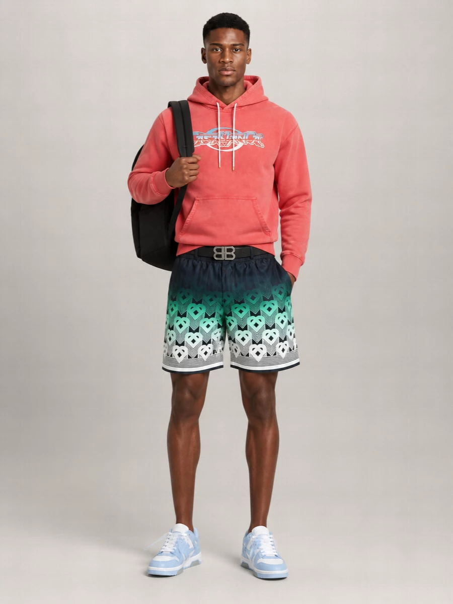 Casablanca Printed Organic Cotton Hoodie