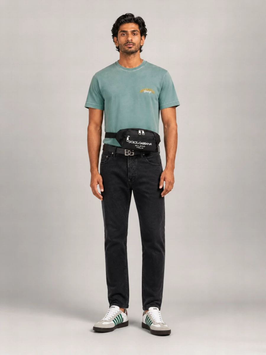 Dsquared2 Cotton Crew Neck Short-Sleeve T-Shirt
